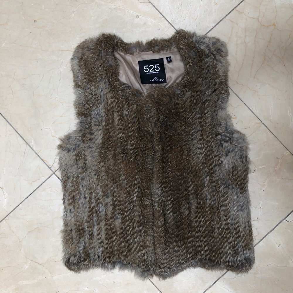 525 America Luxe Fur Vest